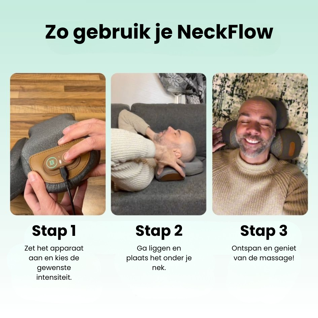 Gebu NeckFlow nek massageapparaat