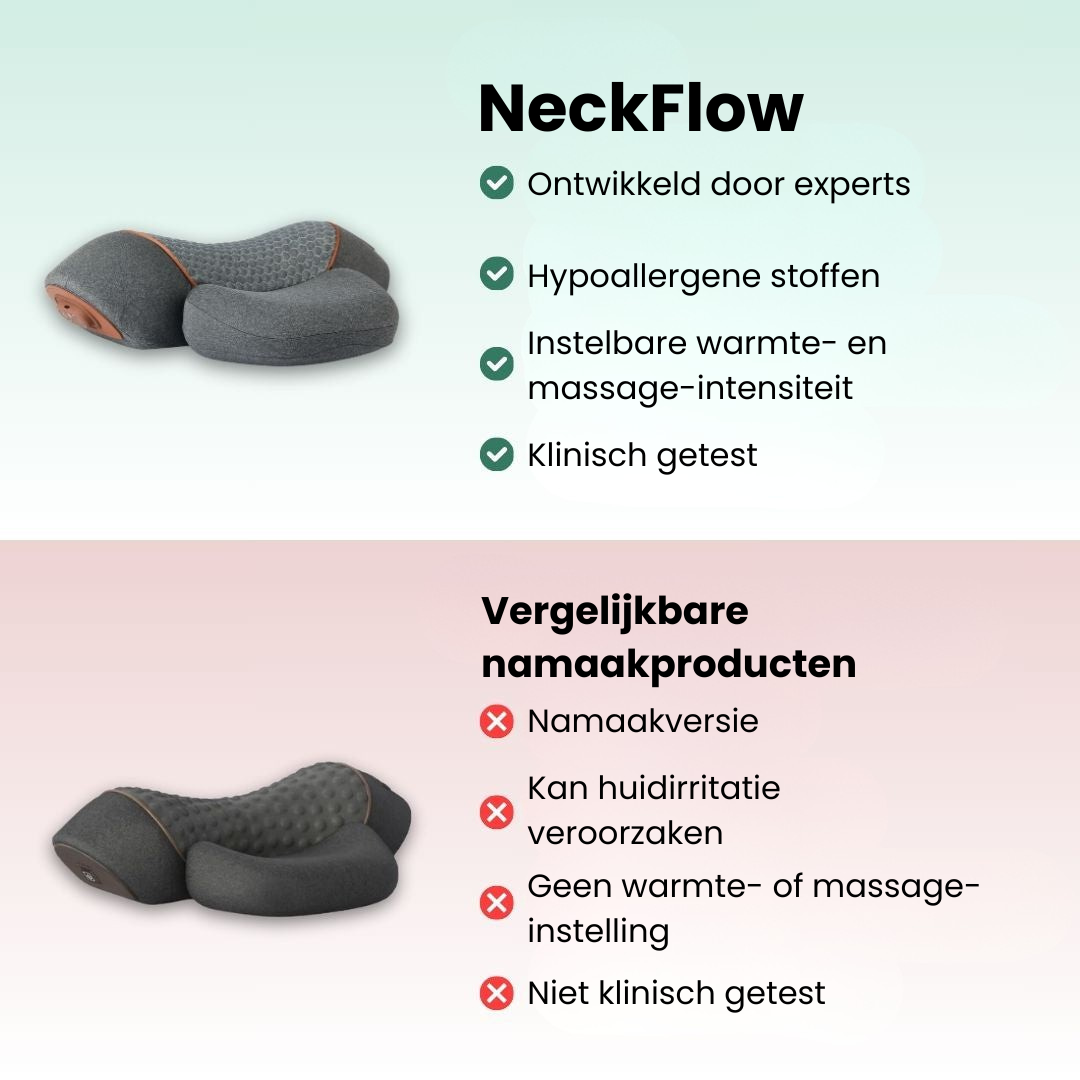 Gebu NeckFlow nek massageapparaat